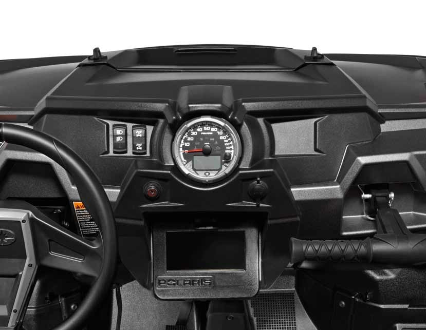 XP1000 3 piece Dash Panel Orange with switches