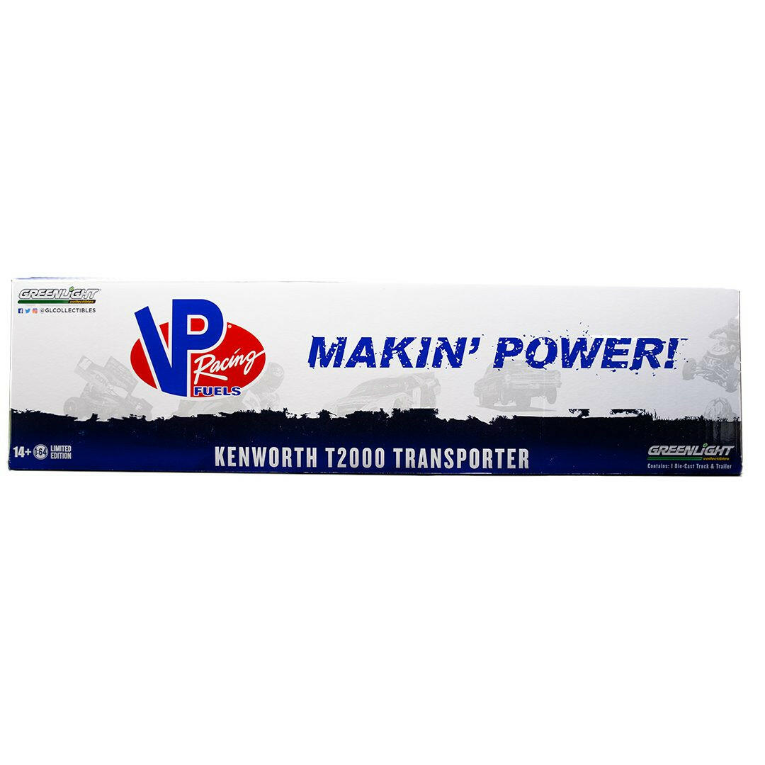 VP Racing 'Makin Power!' T2000 Kenworth Transporter Diecast by Greenlight Collectibles