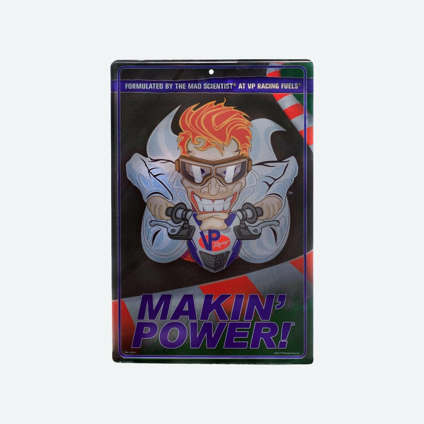 VP Racing - Mad Scientist® Metal Sign 11" x 17"