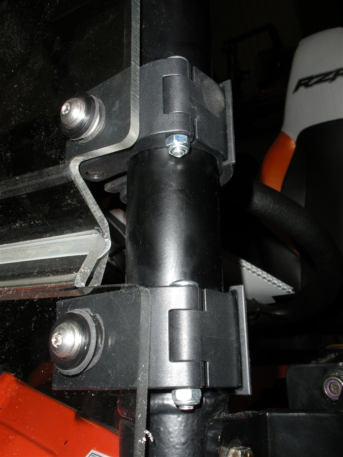 Trail Armor Polaris RZR 800, RZR S 800, RZR4 800, RZR XP 900, RZR4 XP 900, RZR 570, RZR S 570 CoolFlo Windshield with Fast Clamps