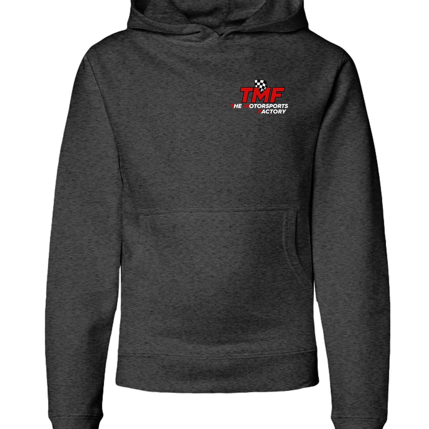 Charcoal Heather - SS4001Y - FRONT