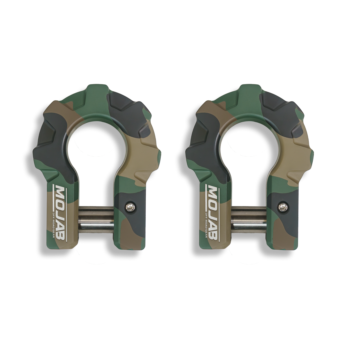 3/4'' Extreme duty Aluminum D-Shackle set (9T)-Ceramic coated (LIFETIME WARRANTY*)