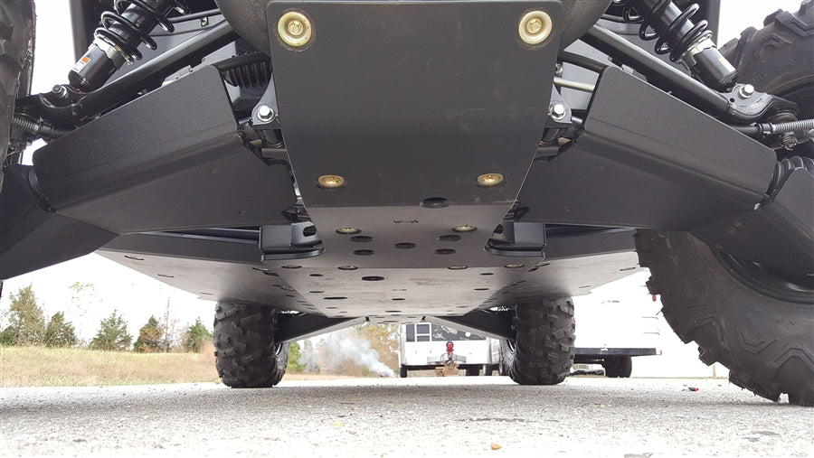 Trail Armor Yamaha Wolverine, Wolverine R-Spec, and Wolverine R-Spec EPS Full Skids with Slider Nerfs 2016 - 2018