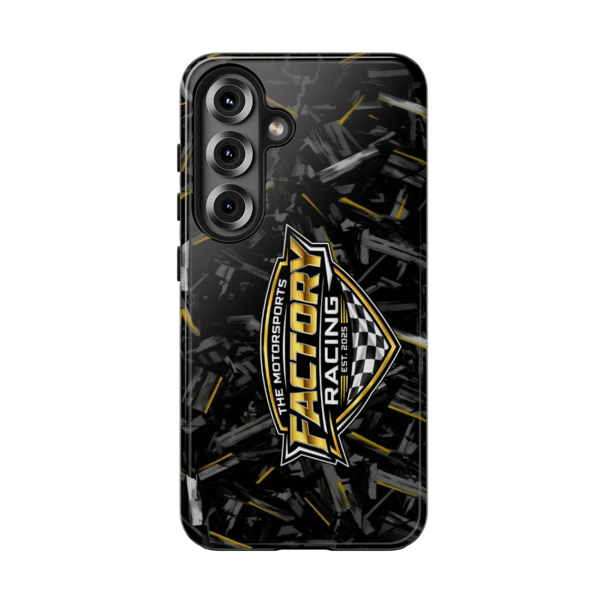 TMF Apparel - Gold Carbon Tough Phone Case
