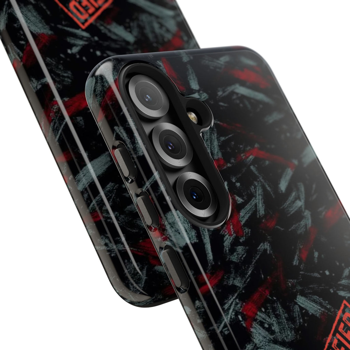 TMF Apparel - Certified Ripper Tough Phone Case — Black & Red