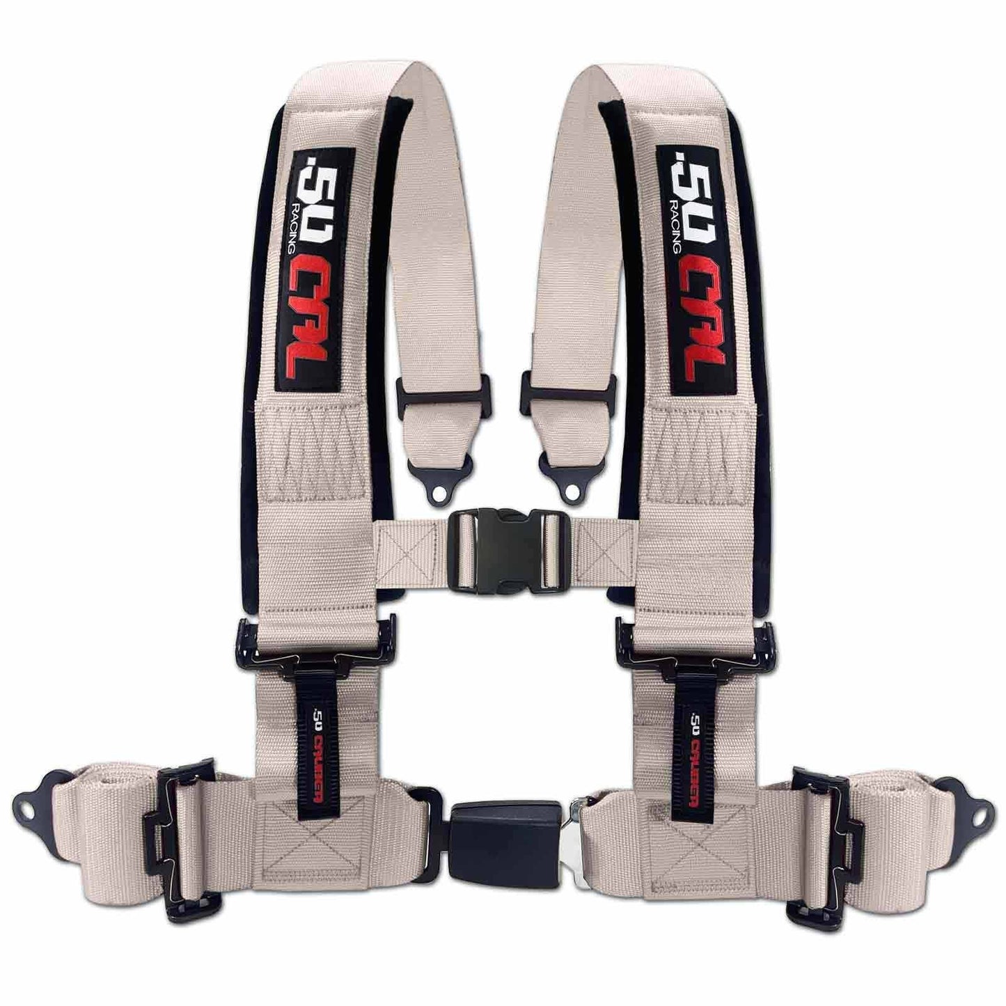 2" & 3" 4 point Harness with push button release