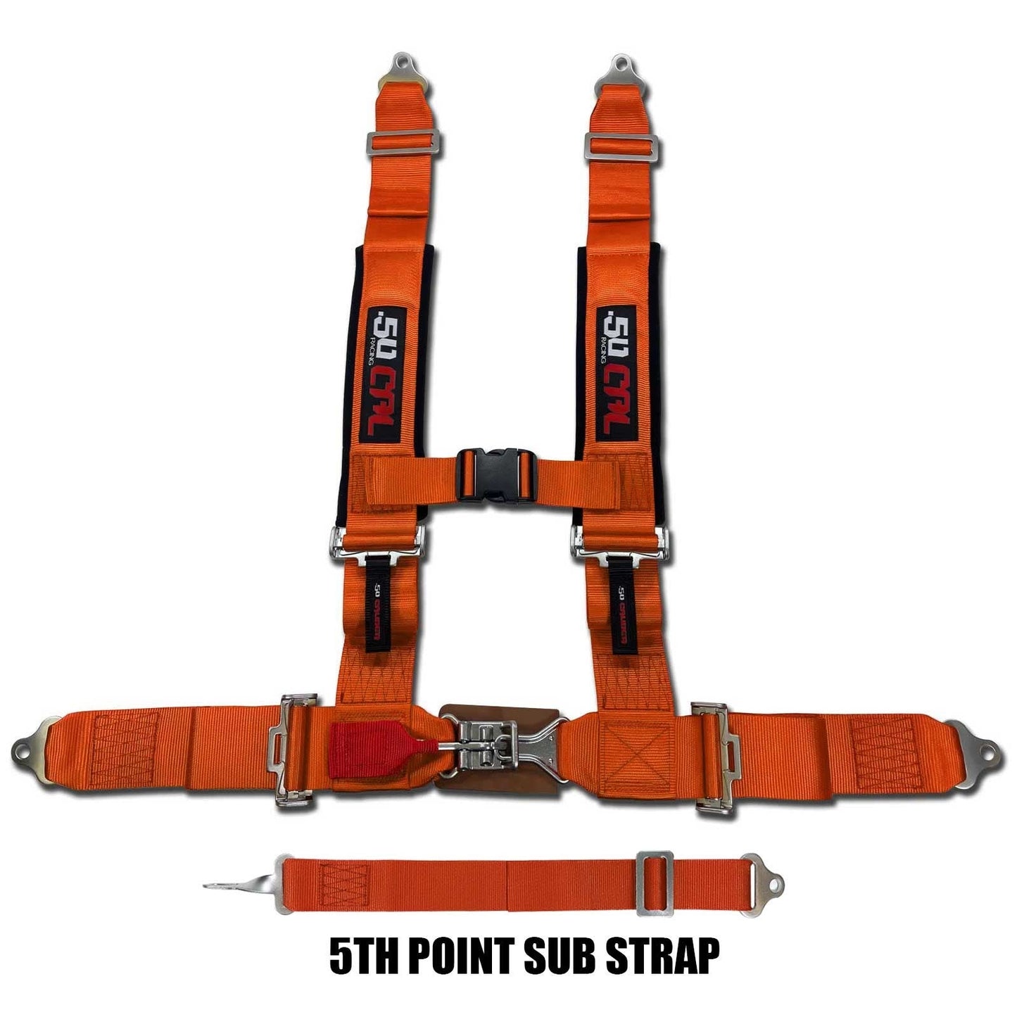 3" 5 point Harness 50 Caliber Racing Harness
