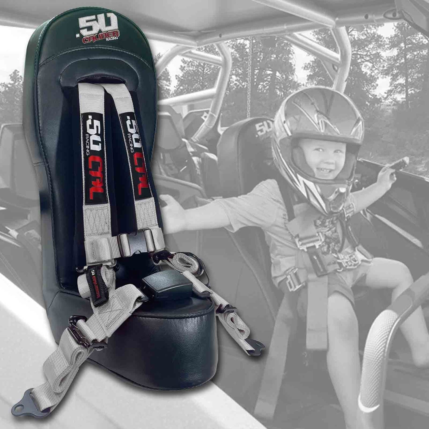 Polaris General Bump Seat with Harness