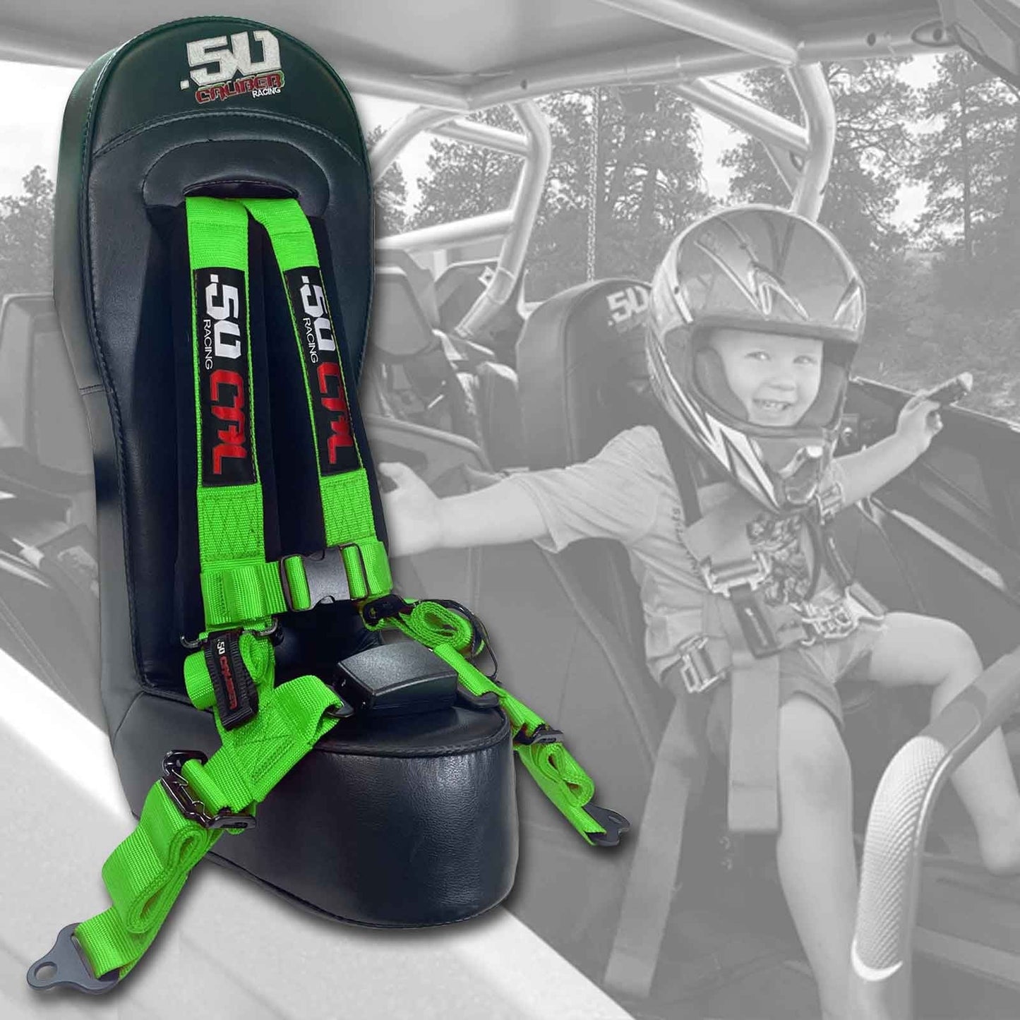 RZR XP1000 Bump Seat with Harness