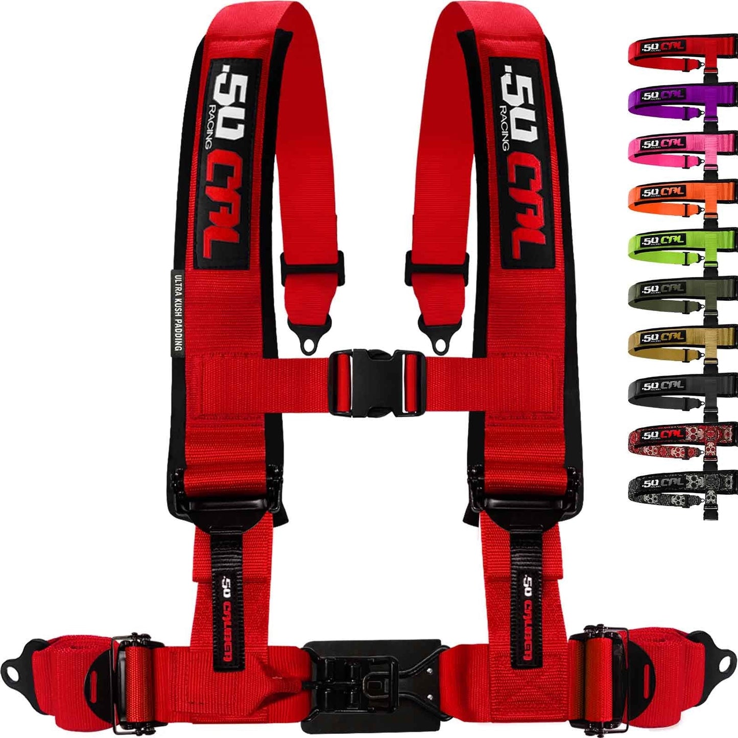 2" & 3" 4pt & 5pt Elite Series Race Latch "EZ" Adjust Harness