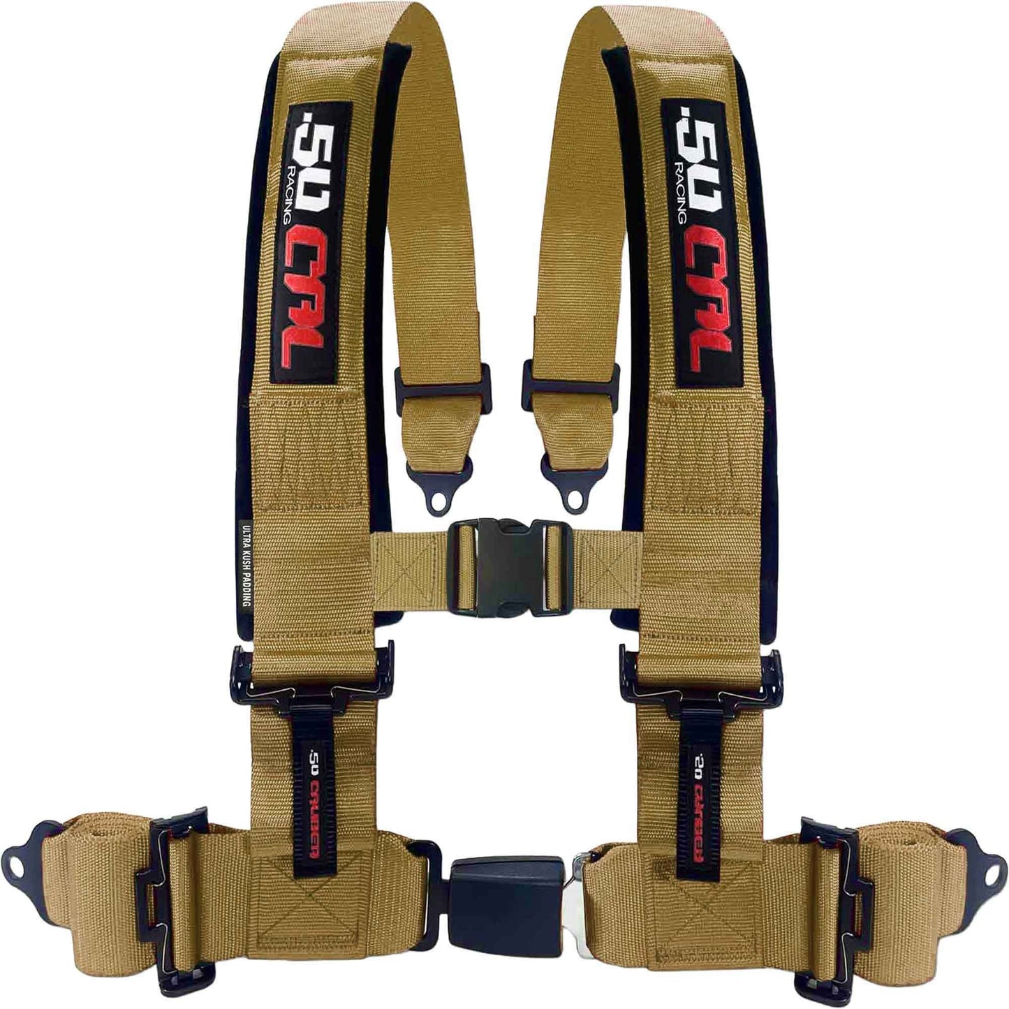 2" & 3" 4 point Harness with push button release