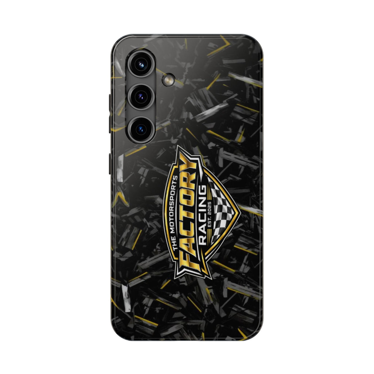 TMF Apparel - Gold Carbon Tough Phone Case