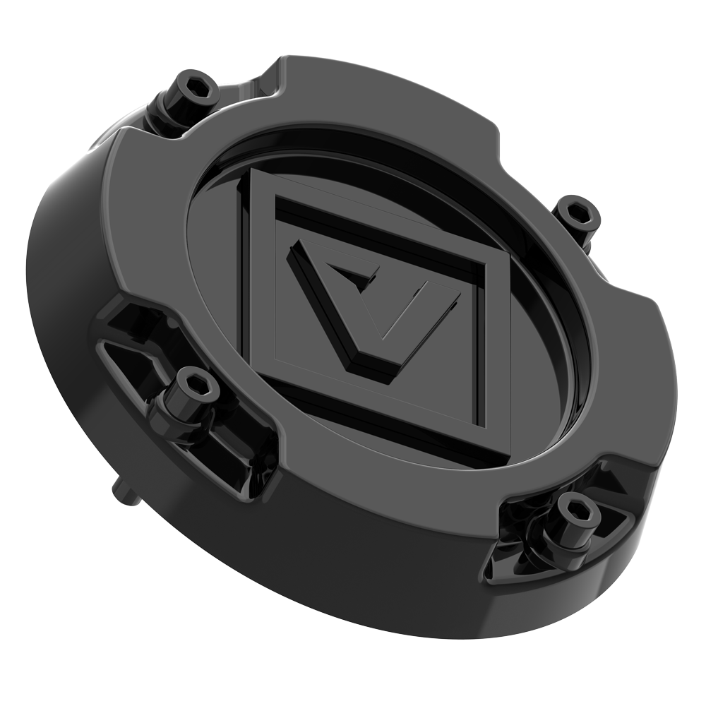 VCAP1 GLOSS BLACK GB LOGO - ABS
