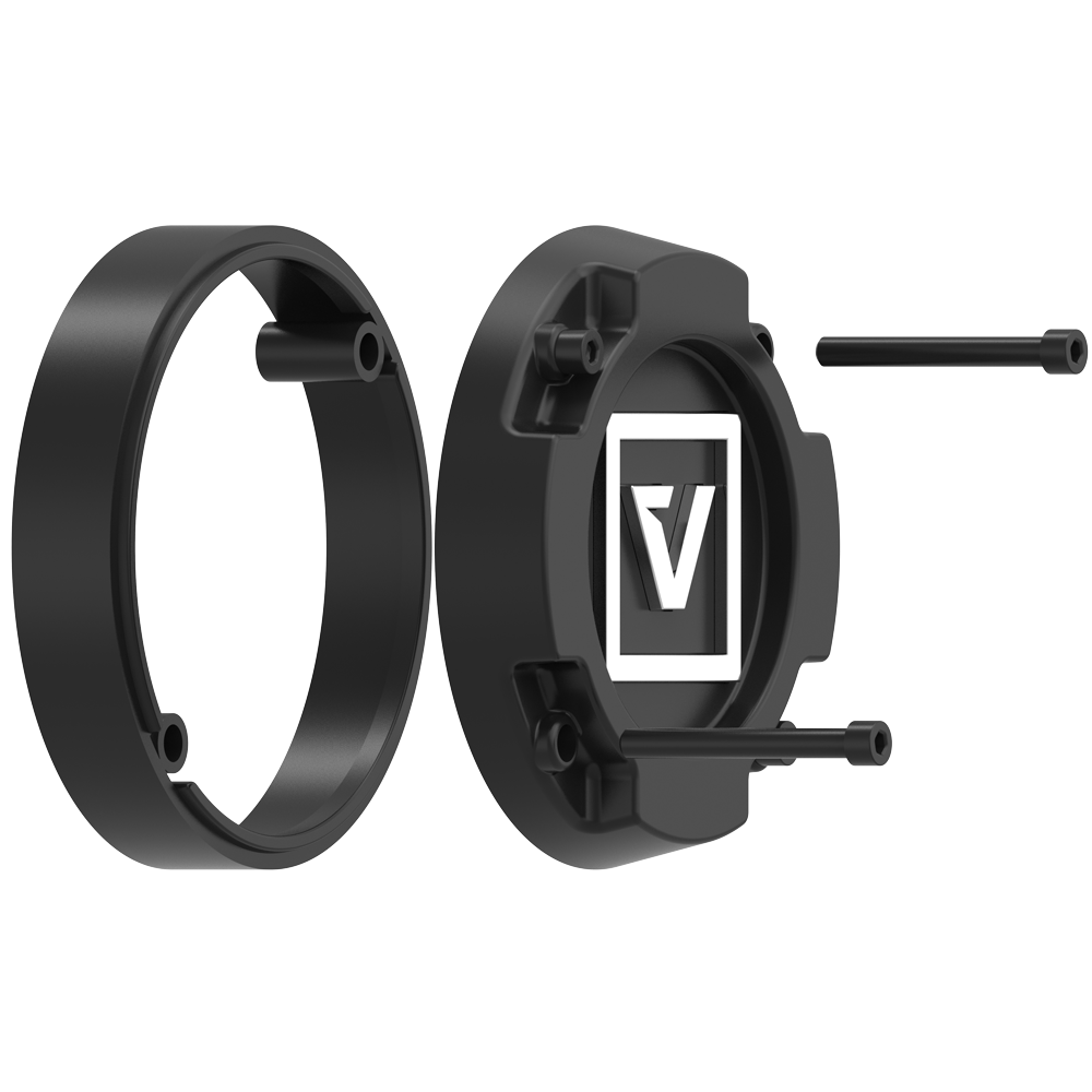 VCAP1 CAP RISER - GLOSS BLACK