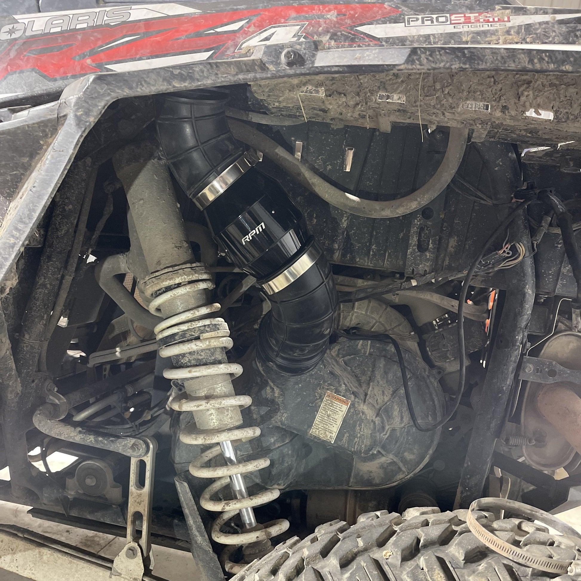 2016-2018 RZR XPT Turbo "ECF" Electric Clutch Blower Fan Kit - Lower Clutch / Belt Temperature - RPM SXS