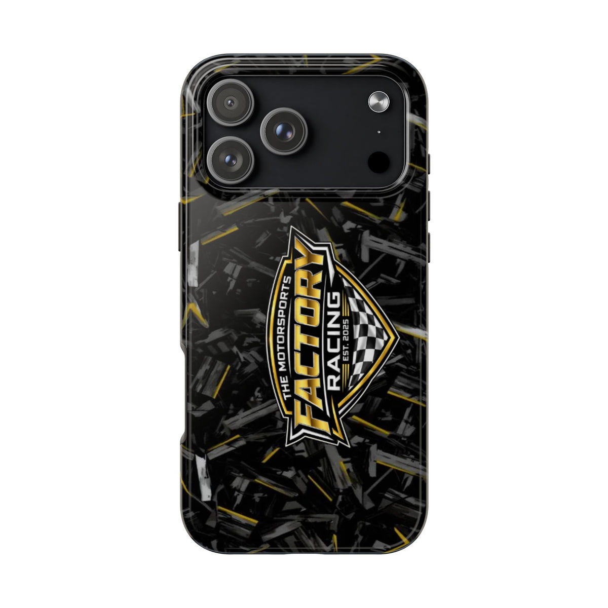 TMF Apparel - Gold Carbon Tough Phone Case