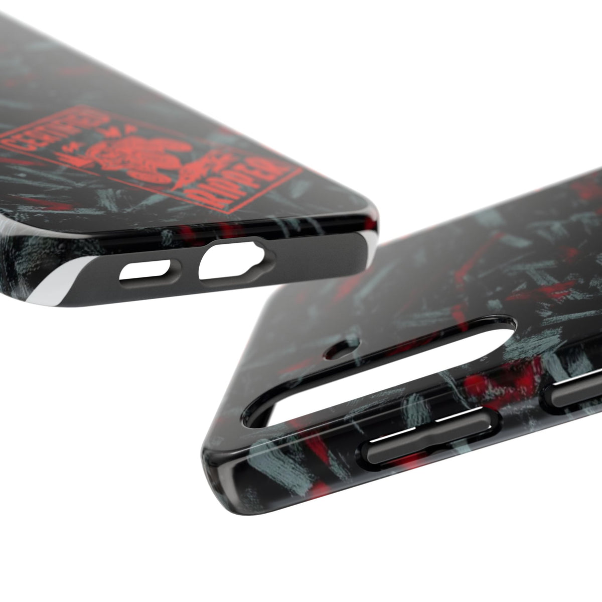 TMF Apparel - Certified Ripper Tough Phone Case — Black & Red