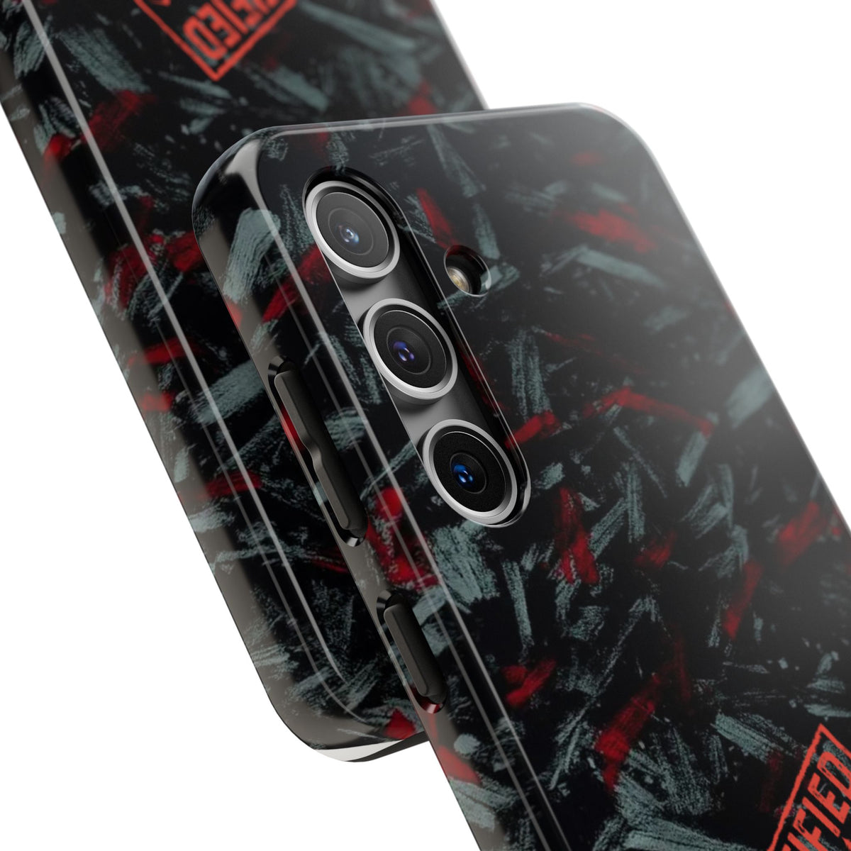 TMF Apparel - Certified Ripper Tough Phone Case — Black & Red