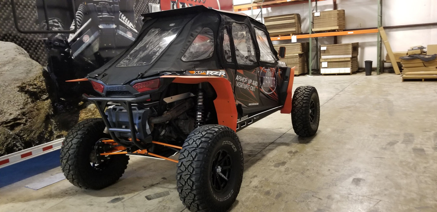 Trail Armor 2014 - 2018 RZR XP 1000, RZR XP 4 1000, RZR XP Turbo EPS, RZR XP 4 Turbo Mud Flap Fender Extensions REAR ONLY