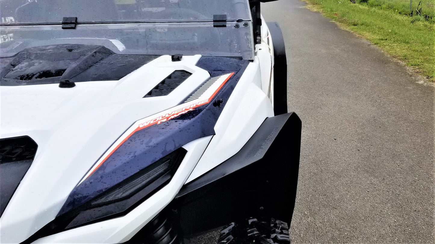Trail Armor 2021 - 2026 Yamaha Wolverine RMAX2, 2025 - 2026 RMAX4 Mud Flap Fender Extensions