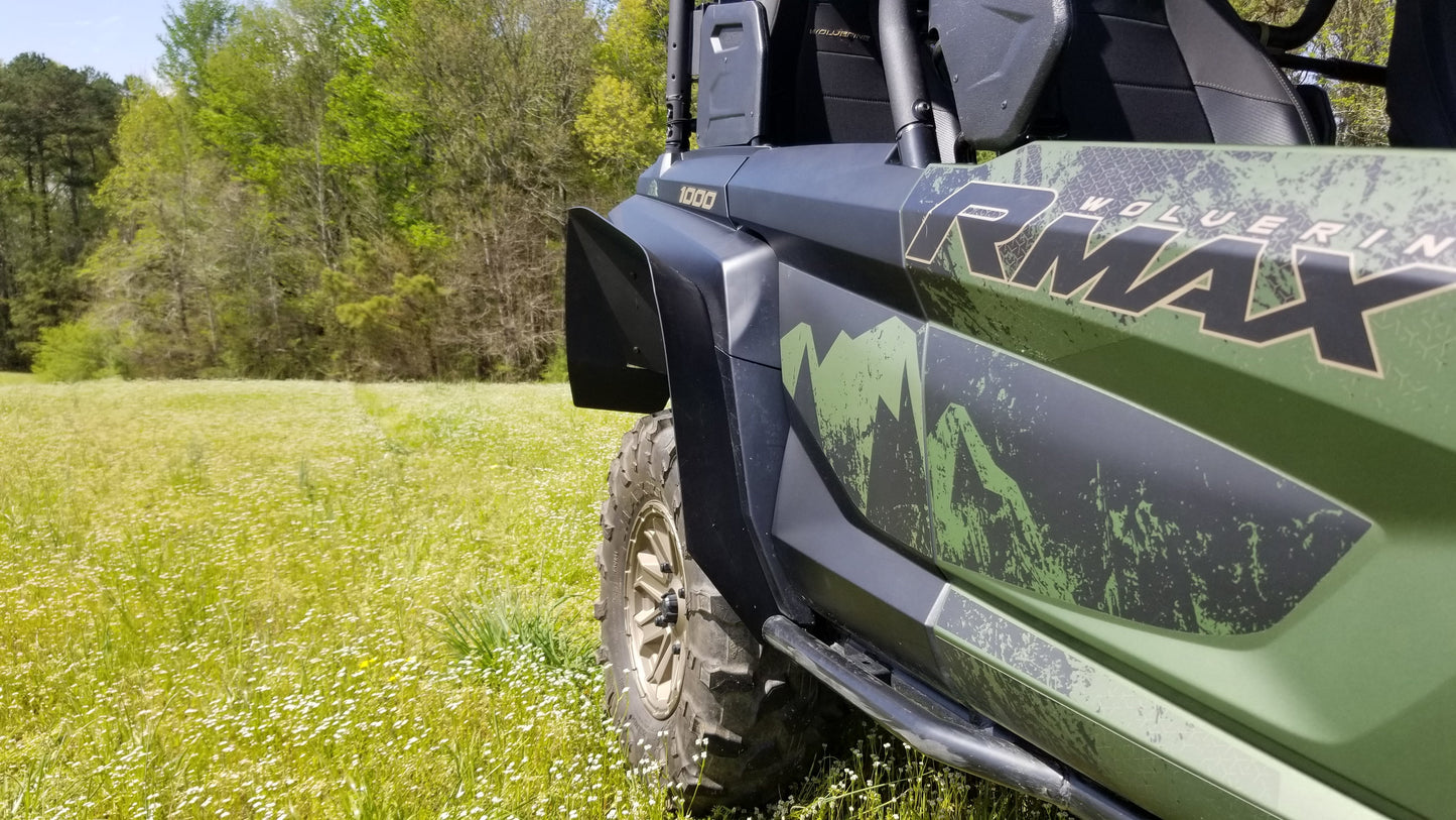 Trail Armor Yamaha Wolverine RMAX4 1000 Compact, RMAX4 1000 XT-R Compact, RMAX4 1000 Limited Edition Compact Mud Flap Fender Extensions 2021 - 2026