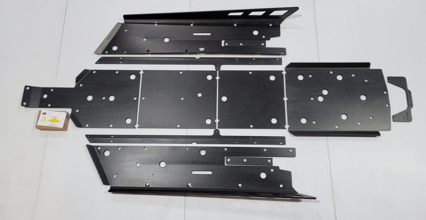 Trail Armor 2024 - 2025 RZR XP 4 1000 (Sport, Premium, Ultimate) Full Skids with Slider Nerfs