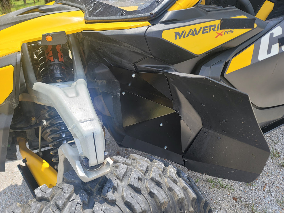 Trail Armor 2024 - 2026 Can Am Maverick R, Maverick R X, Maverick R X RS, and Maverick R X RS w/Smart Shox Powdercoated Metal Inner Fender Liner