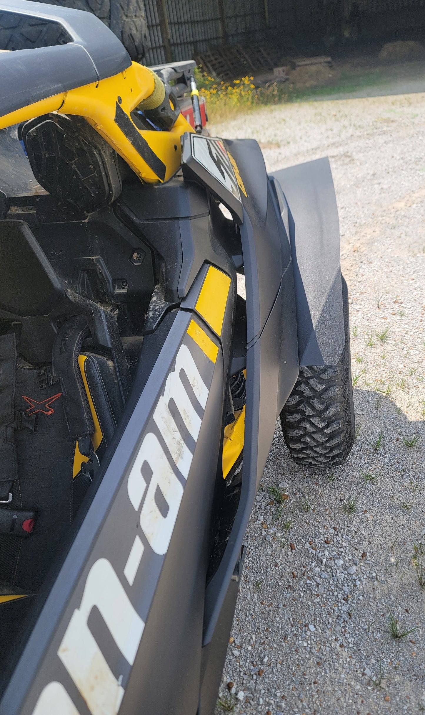Trail Armor Trail Armor 2024 - 2026 Can Am Maverick R, Maverick R X, Maverick R X RS, and Maverick R X RS w/Smart Shox Mud Flap Fender Extensions