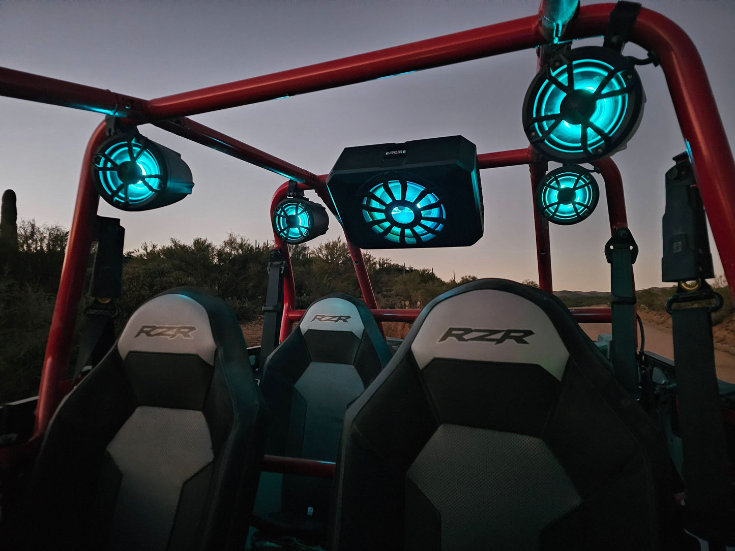 NSUB.3 & BA1 Mono Amp | Golf Cart Mounts