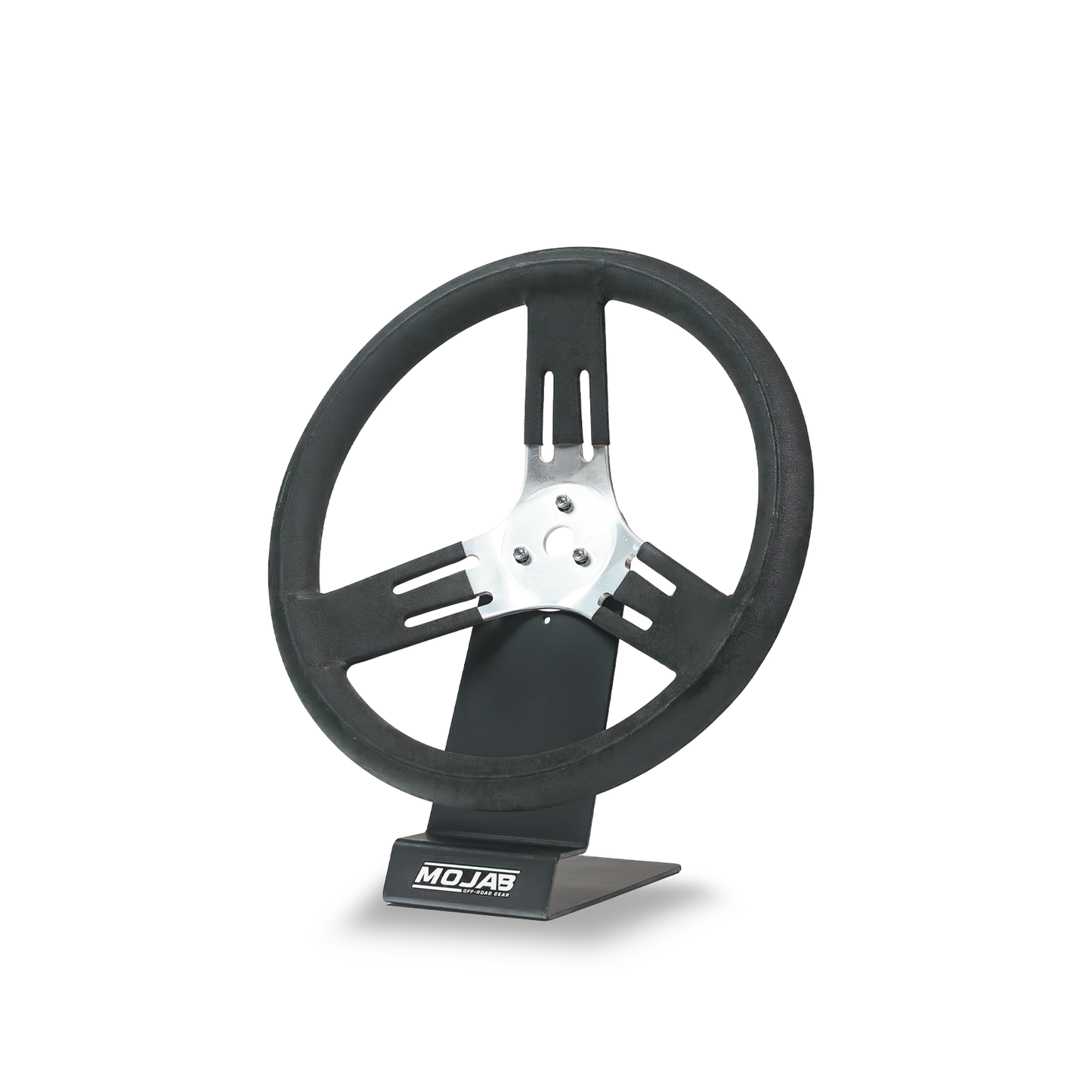 MOJAB 13" Aluminum Steering Wheel – 3-Bolt Pattern (Extended coating spokes) Delivery commencing the week of October 5th.