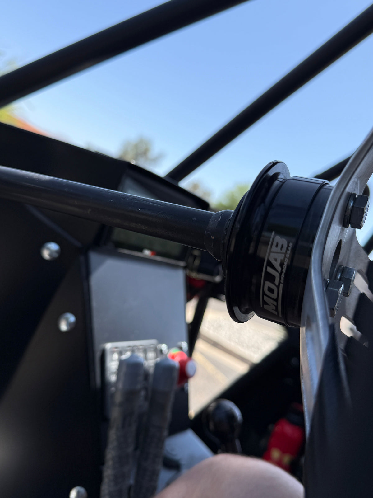MOJAB 13" Aluminum Steering Wheel – 3-Bolt Pattern (Extended coating spokes) Delivery commencing the week of October 5th.