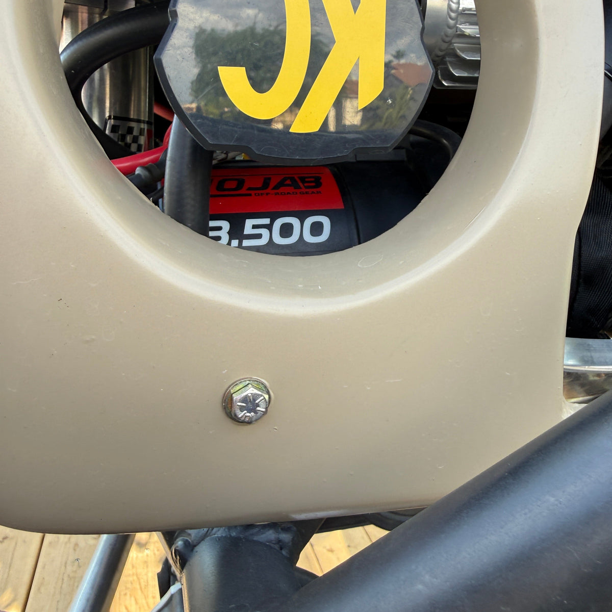 MOJAB MO13.5 Series 13,500 lb Electric Winch