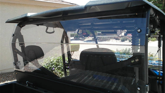 Trail Armor Ranger 800, Ranger 800 Crew, Ranger 570 Fullsize Economy (with struts), Range 570-6 Fullsize Economy Crew (with struts), Ranger 900 Diesel, Ranger 900 Diesel Crew and Ranger 800 6x6 Rear Window Dust Shield Kit with Fast Clamps