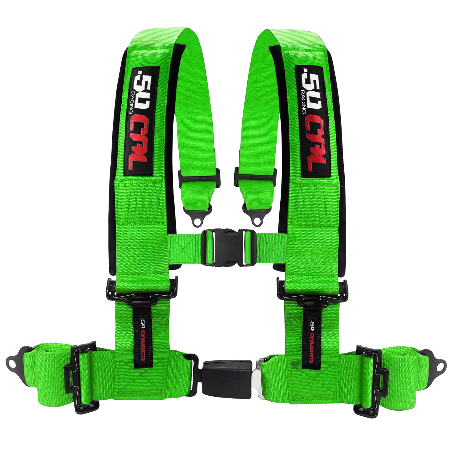 2" & 3" 4 point Harness with push button release