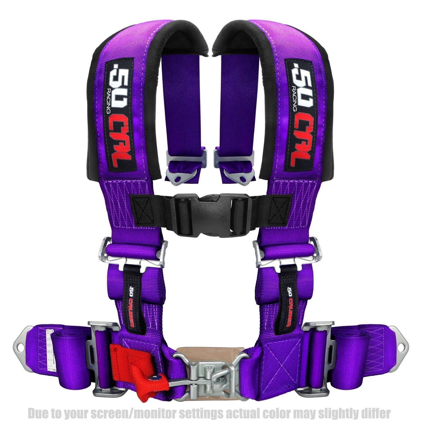 3" 4 point Harness Seat Belt 50 Caliber Racing