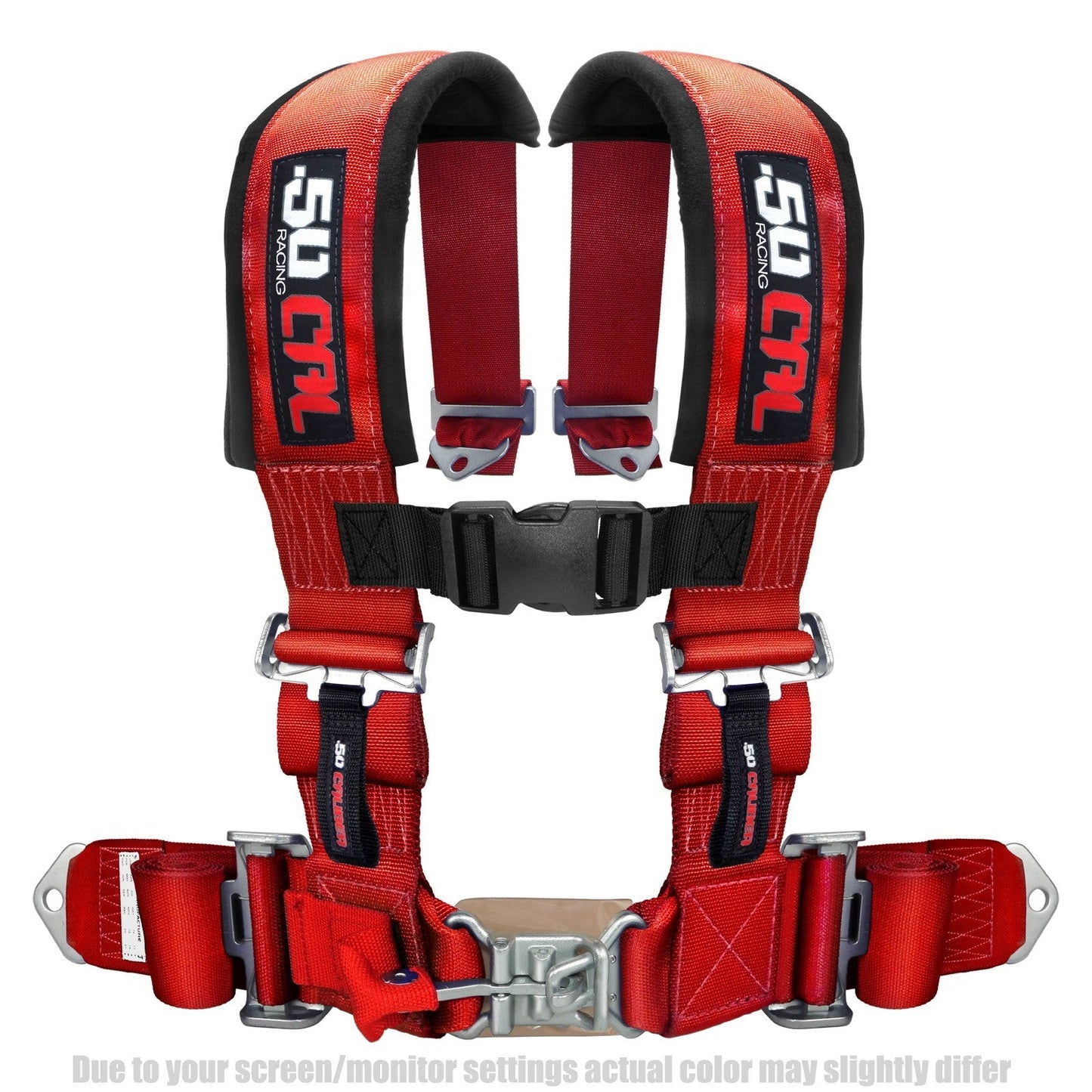 3" 4 point Harness Seat Belt 50 Caliber Racing