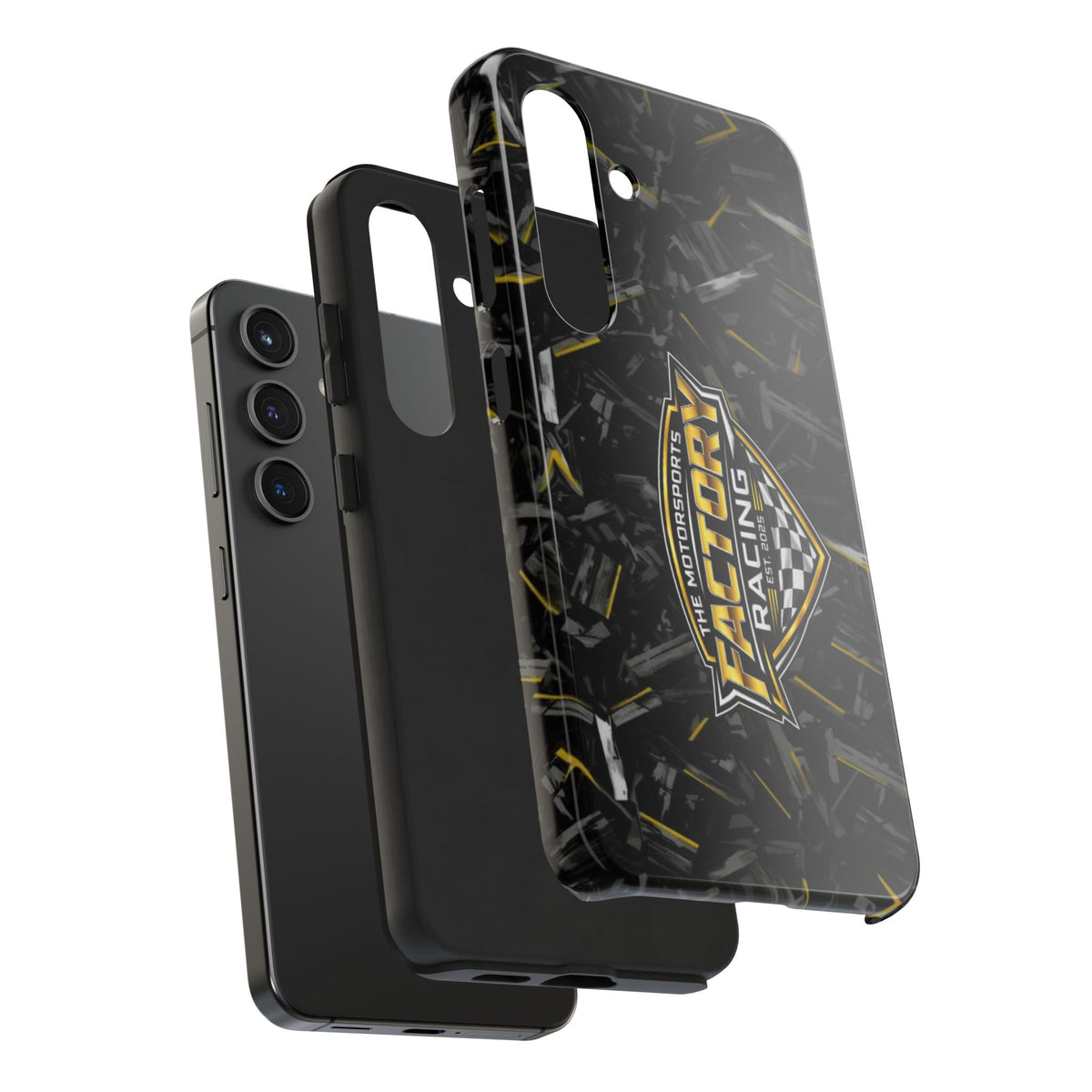 TMF Apparel - Gold Carbon Tough Phone Case