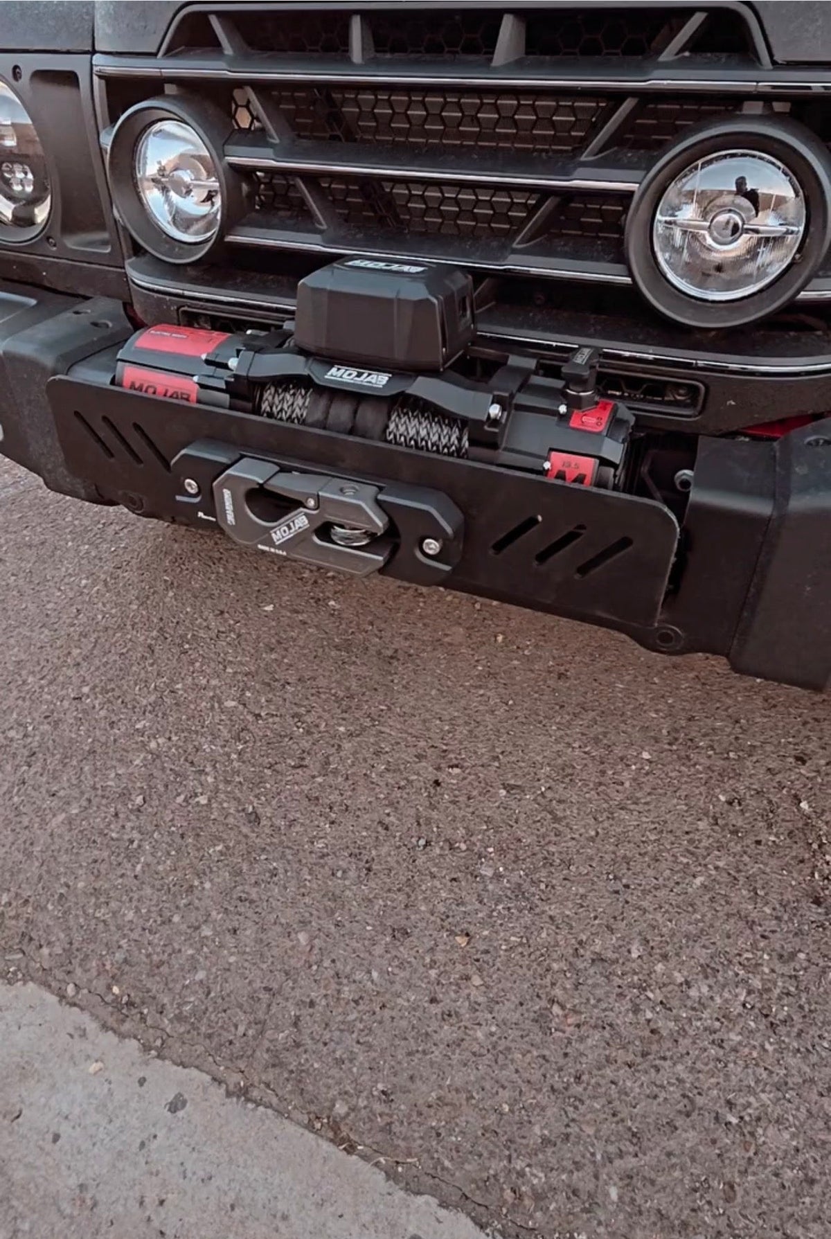 MOJAB MO13.5 Series 13,500 lb Electric Winch