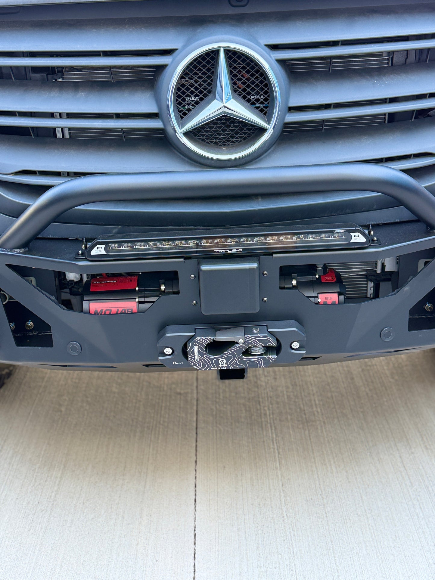 MOJAB MO13.5 Series 13,500 lb Electric Winch
