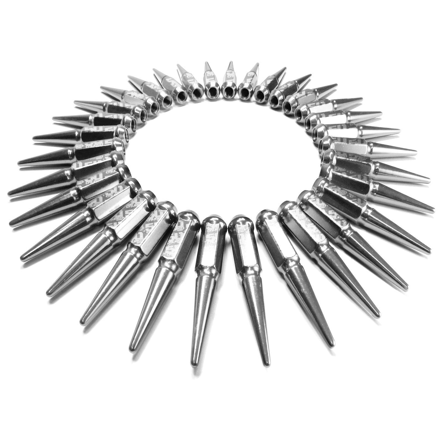 9/16 Extended Spike Lug Nuts - 60 Degree Taper Seat