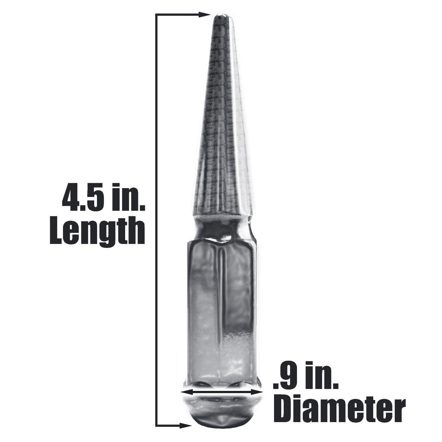 9/16 Extended Spike Lug Nuts - 60 Degree Taper Seat