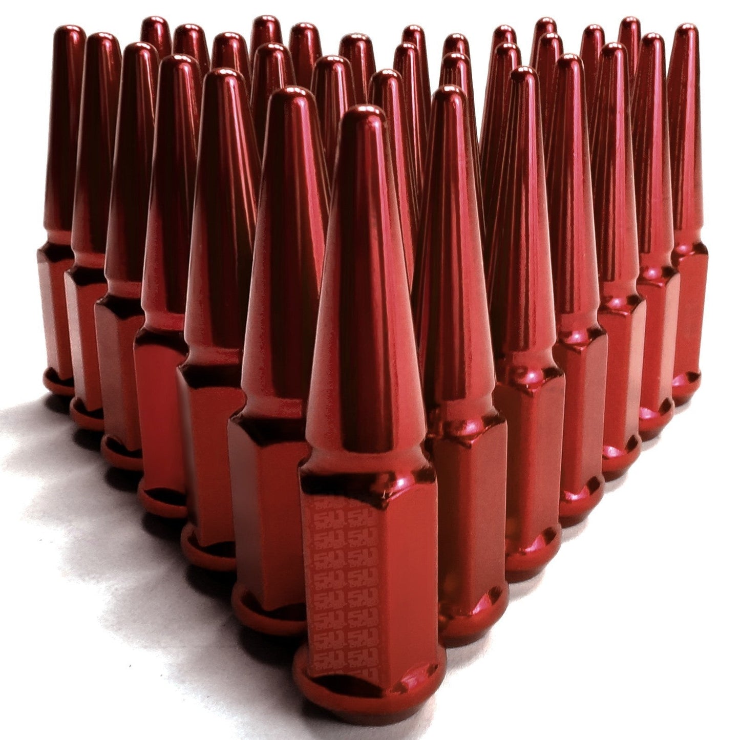 14x1.5mm Extended Spike Lug Nuts - 60 Degree Taper Seat