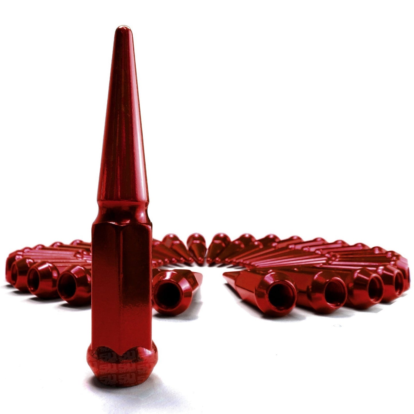 14x1.5mm Extended Spike Lug Nuts - 60 Degree Taper Seat