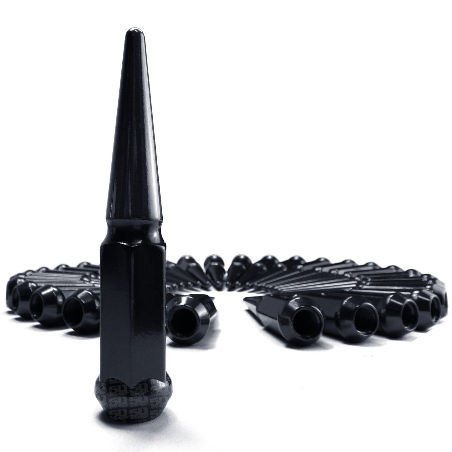 14x1.5mm Extended Spike Lug Nuts - 60 Degree Taper Seat