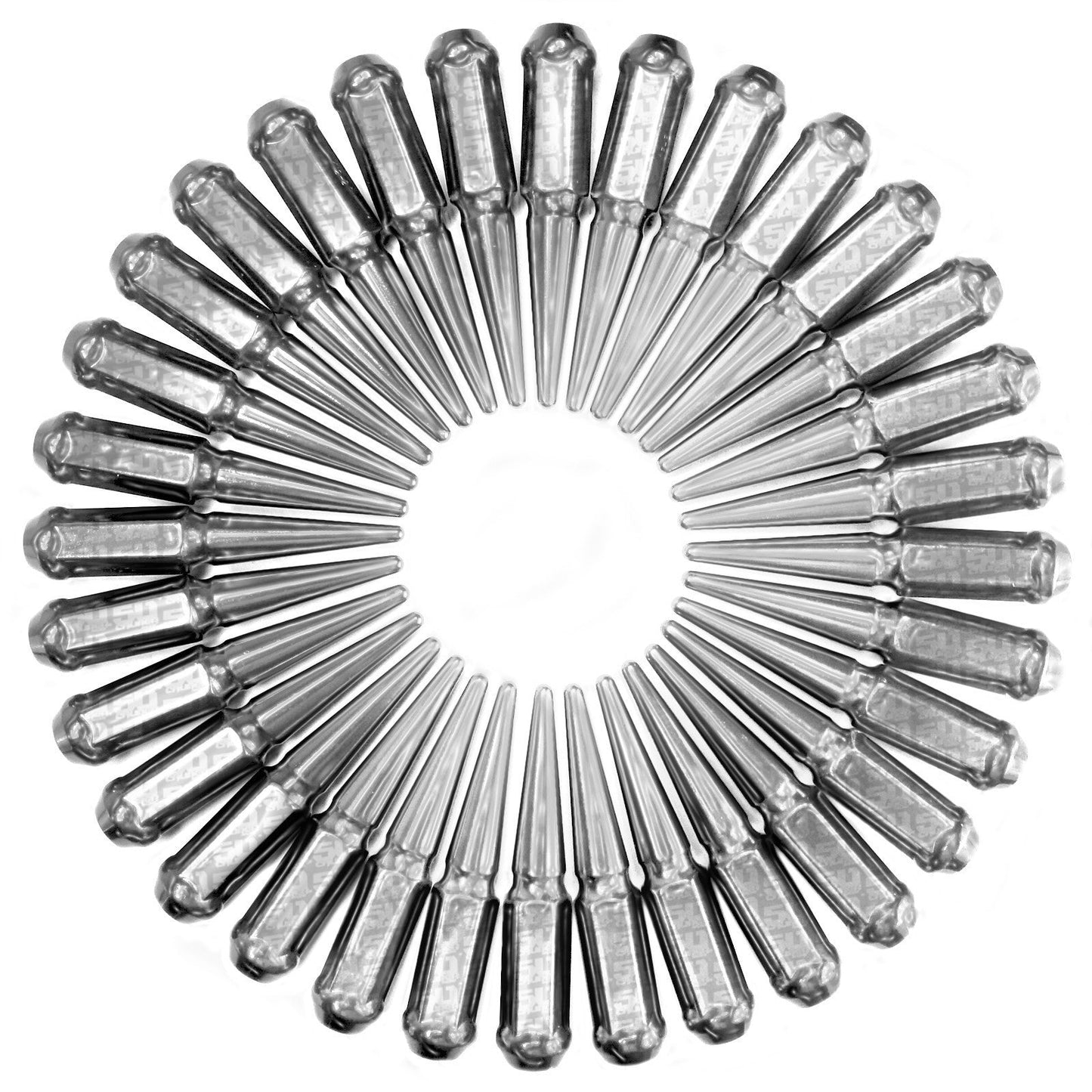 14x1.5mm Extended Spike Lug Nuts - 60 Degree Taper Seat