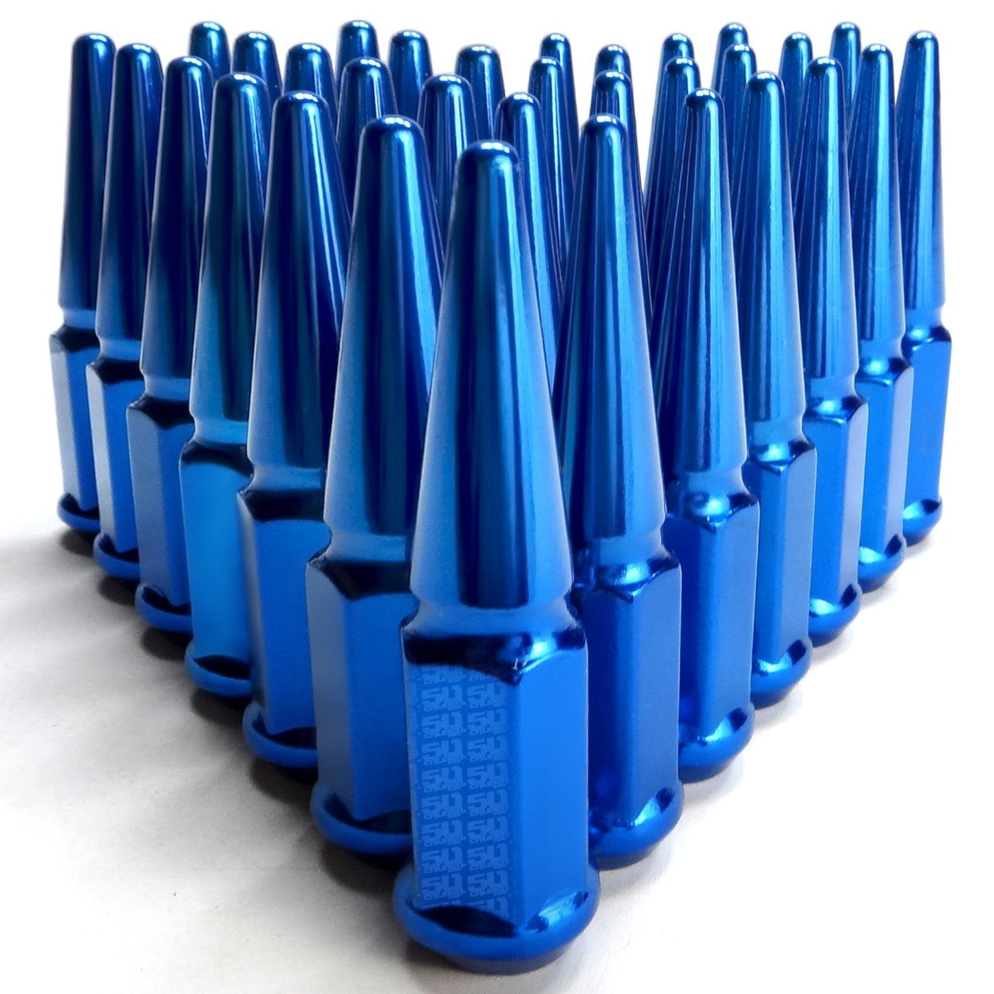 14x1.5mm Extended Spike Lug Nuts - 60 Degree Taper Seat