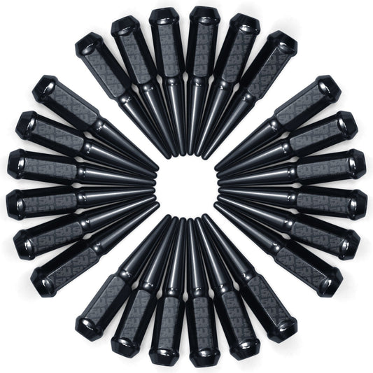 14x2.0mm Extended Spike Lug Nuts - 60 Degree Taper Seat