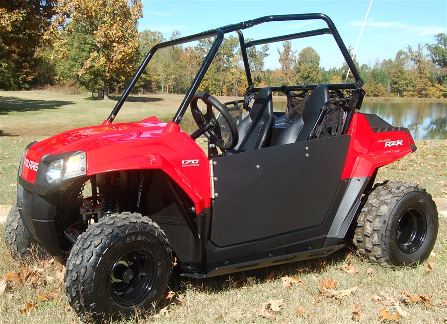 Trail Armor Polaris RZR170 Half Door Style Debris and Mud Shields 2009 - 2021