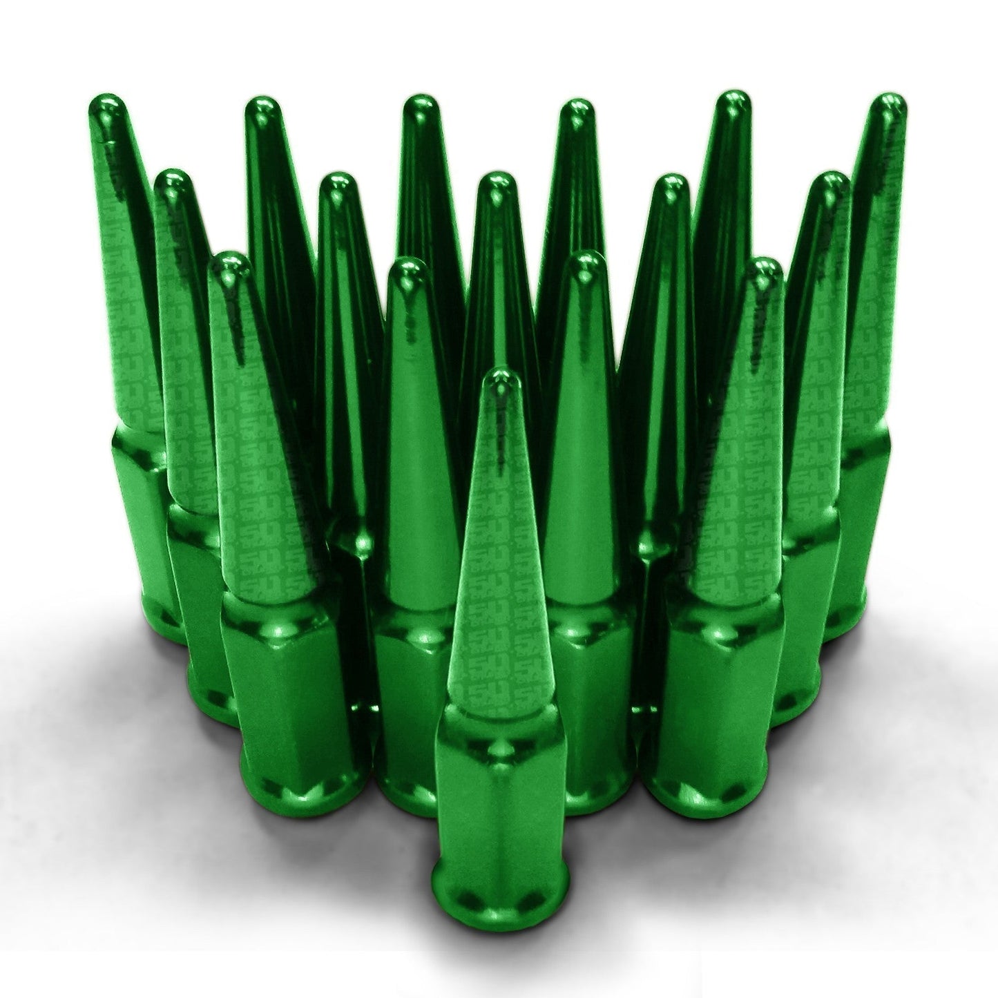 12x1.25mm Extended Spike Lug Nuts - 60 Degree Taper Seat