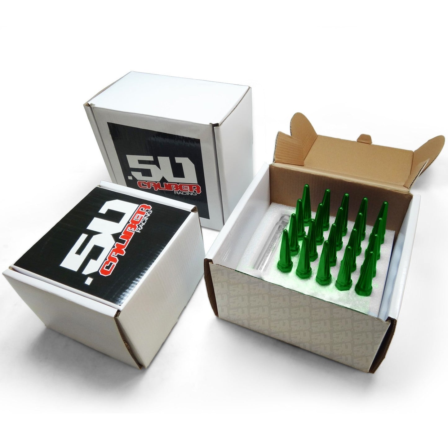 12x1.25mm Extended Spike Lug Nuts - 60 Degree Taper Seat